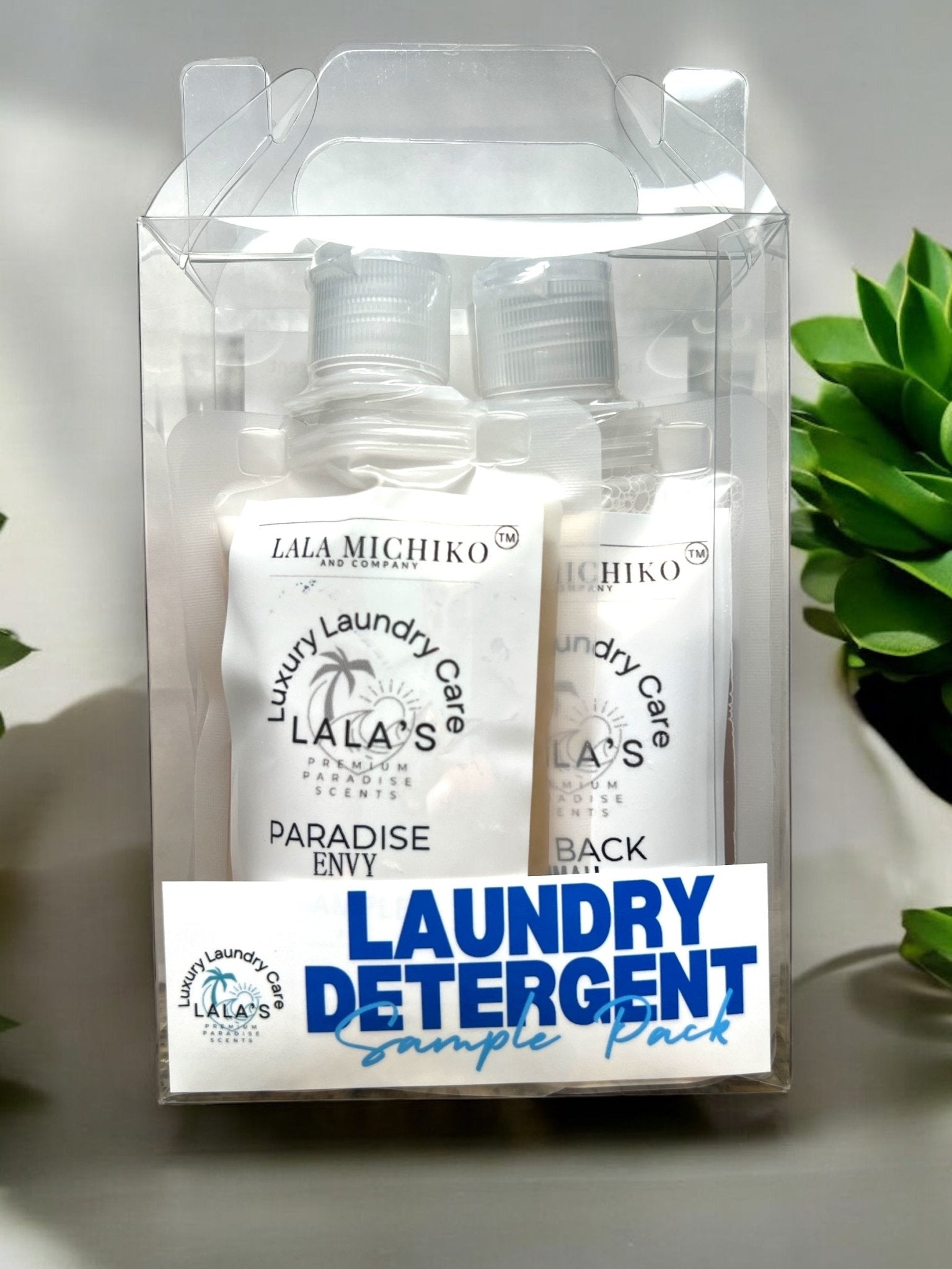 Detergent Sample Pack of 4 scents - Lala's Premium Paradise Scents