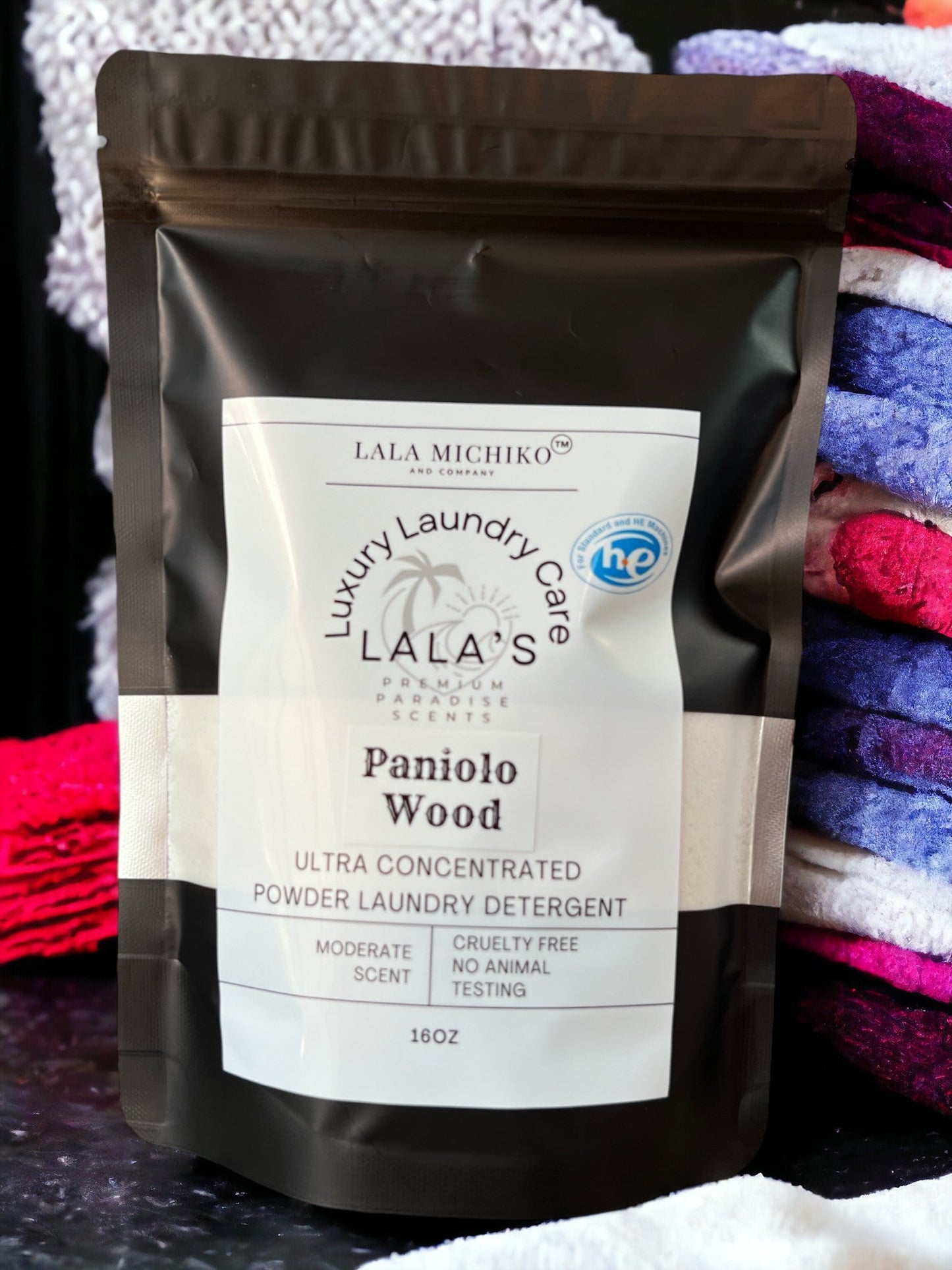 Moderate Scented Powder Laundry Detergent - Lala's Premium Paradise Scents