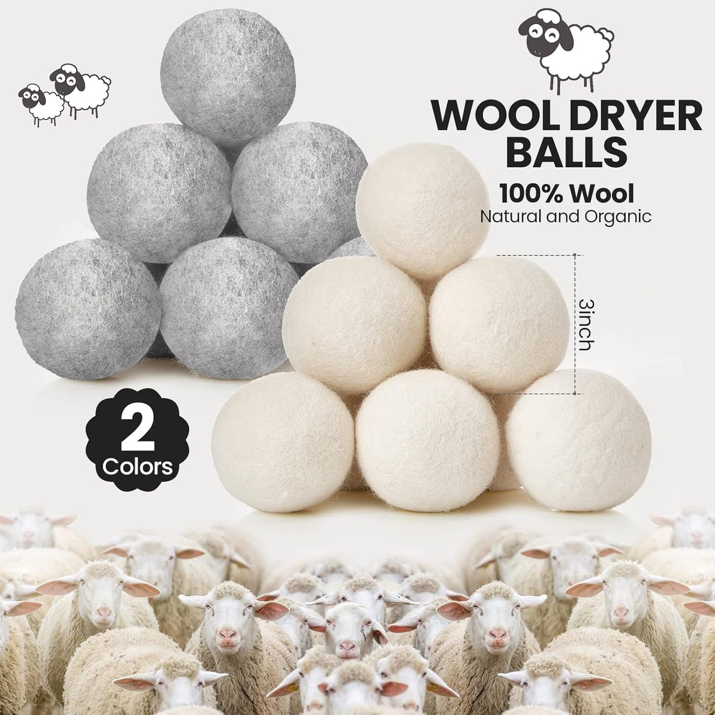 Wool Dryer Ball - Lala's Premium Paradise Scents